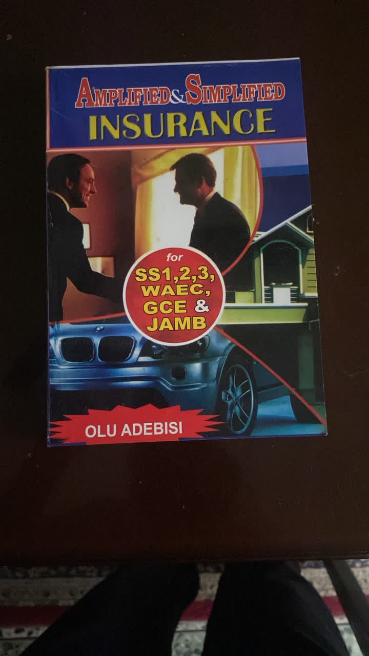 Amplified & Simplified Insurance — SS 1–3 · WAEC · GCE · JAMB